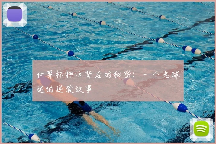 世界杯押注背后的秘密:一个老球迷的逆袭故事